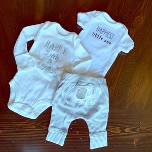 Preemie baby boy set